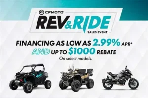 Read more about the article CFMOTO 2026 Rev & Ride Sales Event