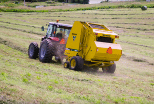 Read more about the article Vermeer 504R Premium Baler at the 2019 National Farm Machinery Show