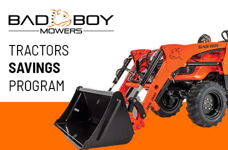 You are currently viewing Bad Boy Tractor Savings Program