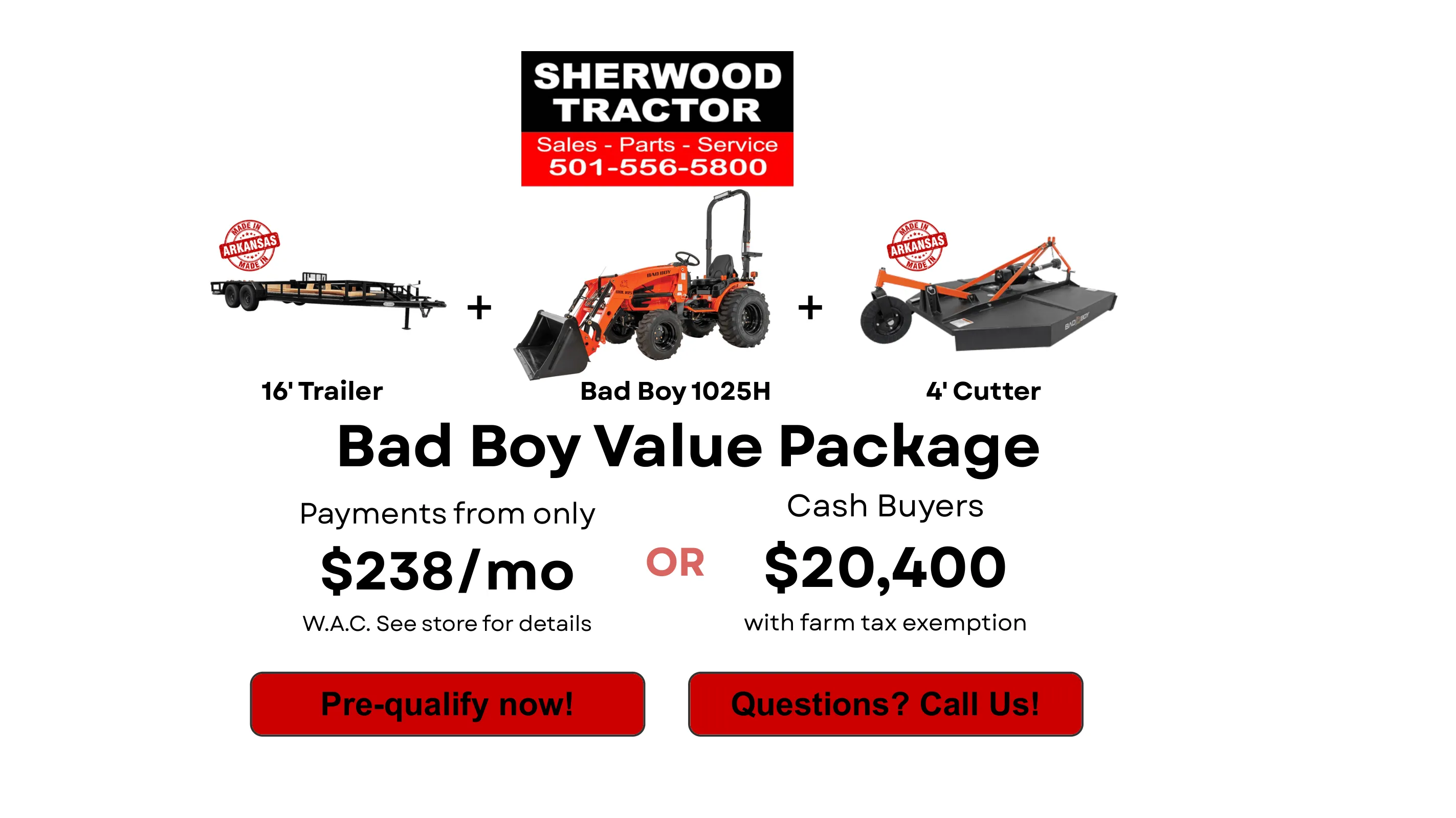 Bad Boy Value Package