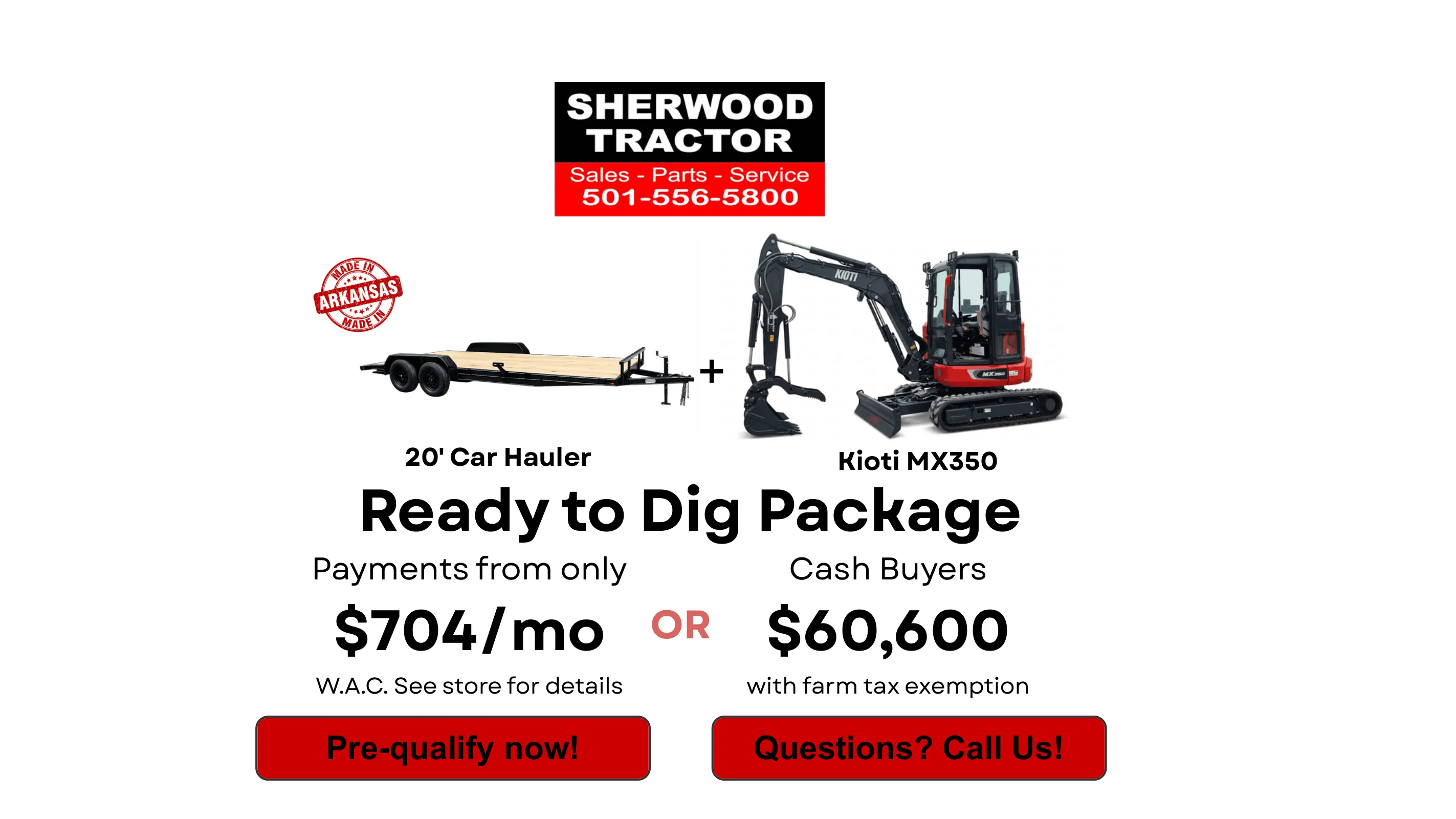 Ready To Dig Package