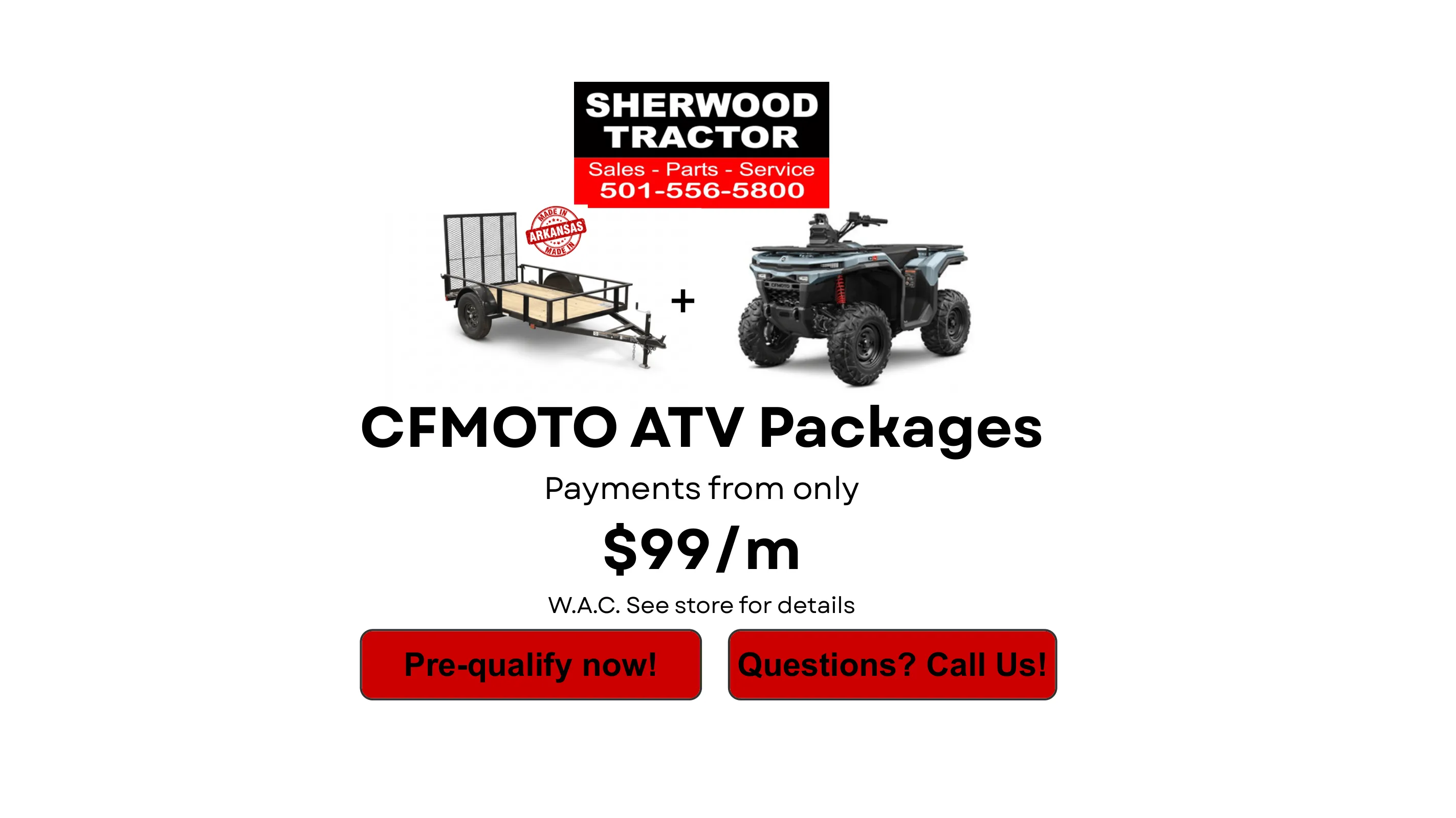 CFMOTO ATV Packages